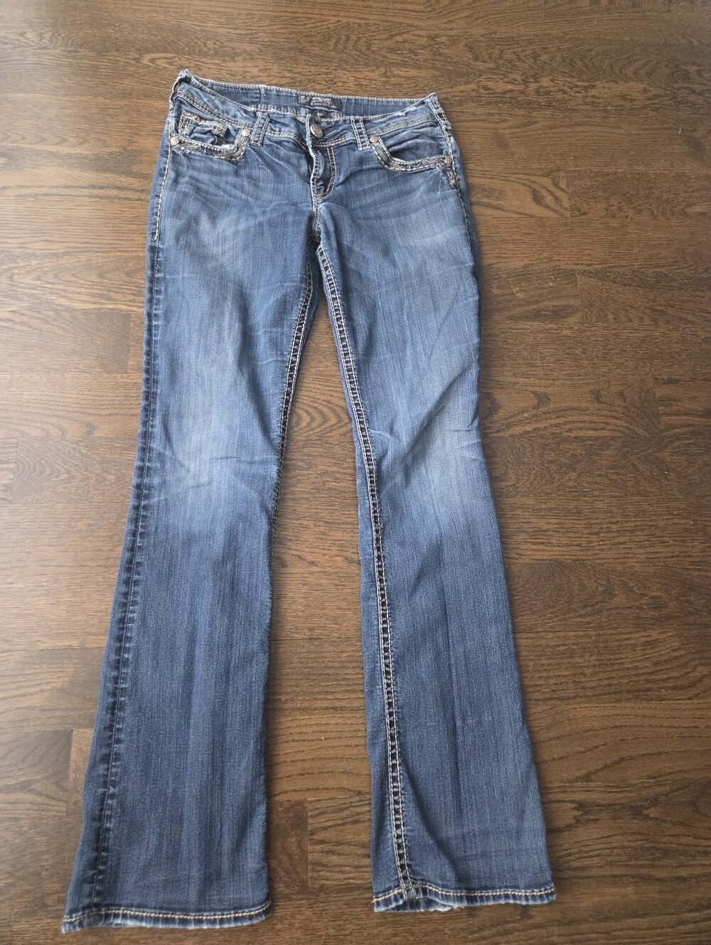 Silver Jeans Classic Women's Bootcut Jeans - Blue Sz.29